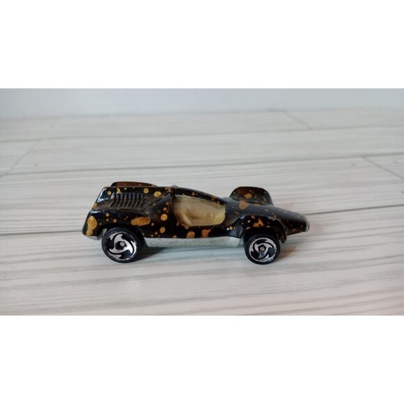Vintage Hot Wheels Speed Seeker 1983 Mattel Black With Copper Spots Rare Car - Picture 5 of 9
